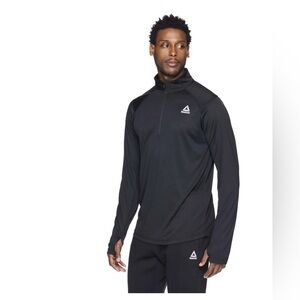 Reebok Men’s Trail Quarter-Zip Active Pullover Sweatshirt